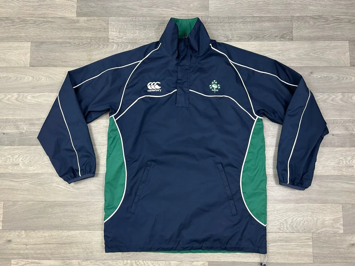 Vintage Canterbury Ireland Rugby Reversible Jacket - Image 3