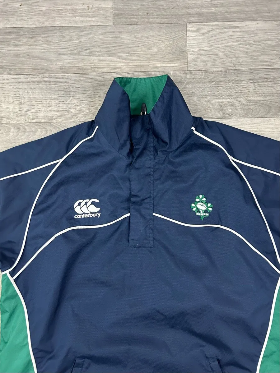 Vintage Canterbury Ireland Rugby Reversible Jacket - Image 4