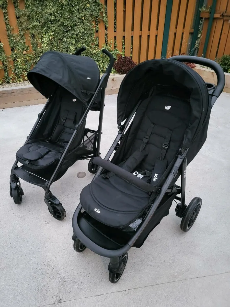 TWO Joie Strollers AS NEW!! - Image 1