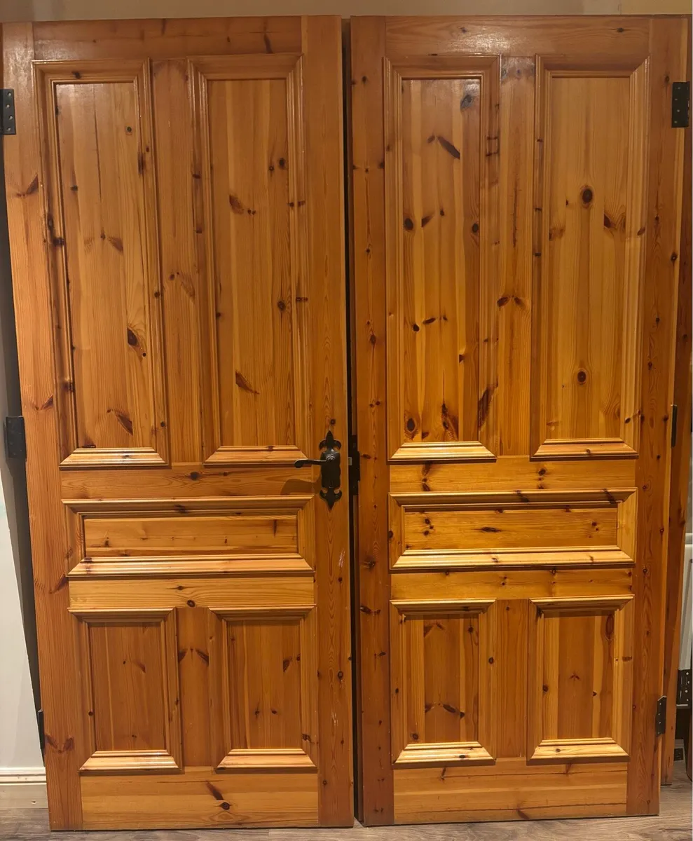 Solid Double Doors - Image 1