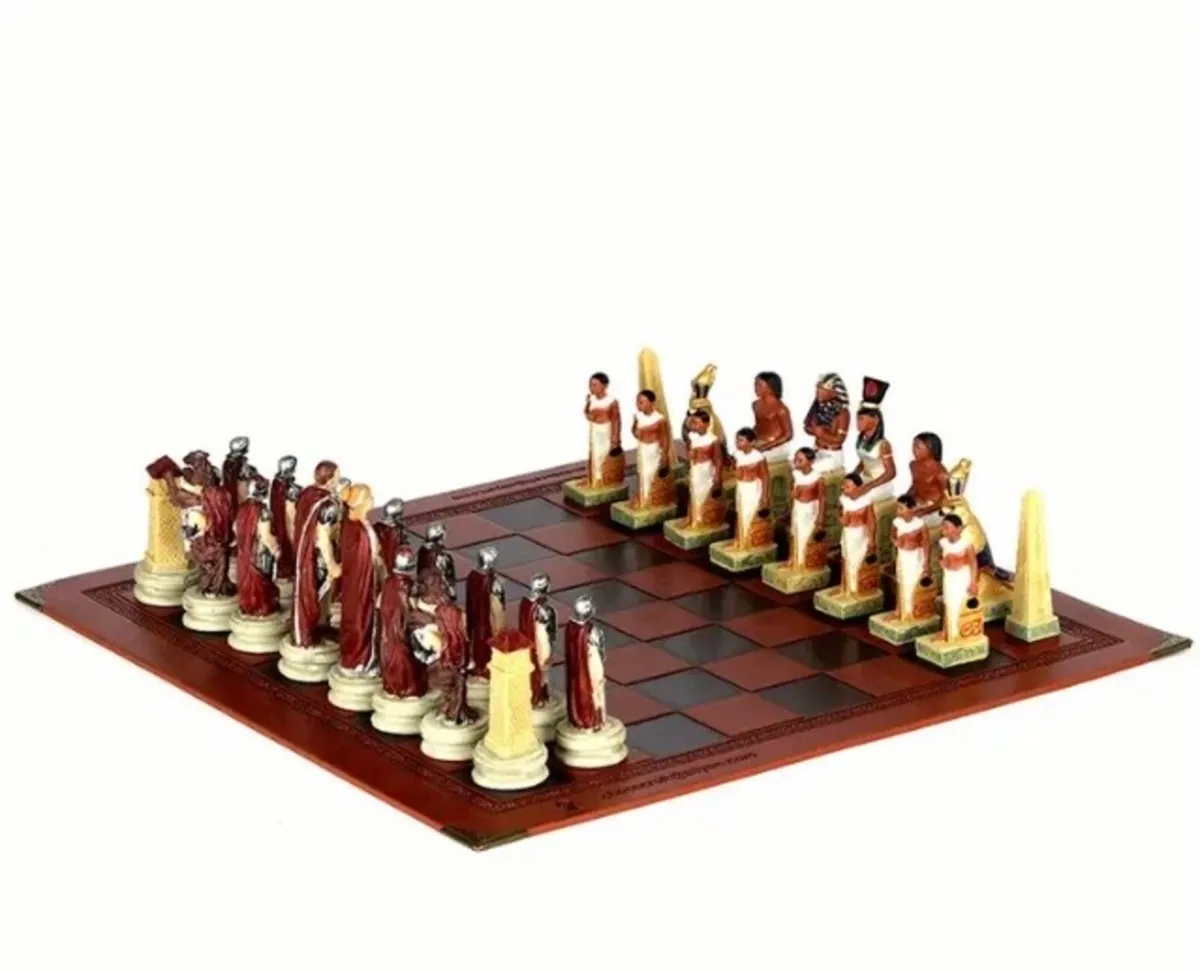 Roman/Egyptian chess set new free postage - Image 1