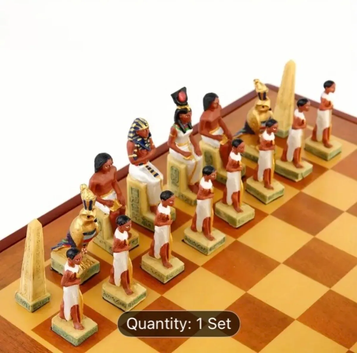 Roman/Egyptian chess set new free postage - Image 2
