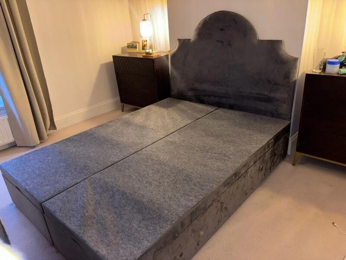 Bijou Ottoman Storage Bed King Size - Including Headboard - Image 2
