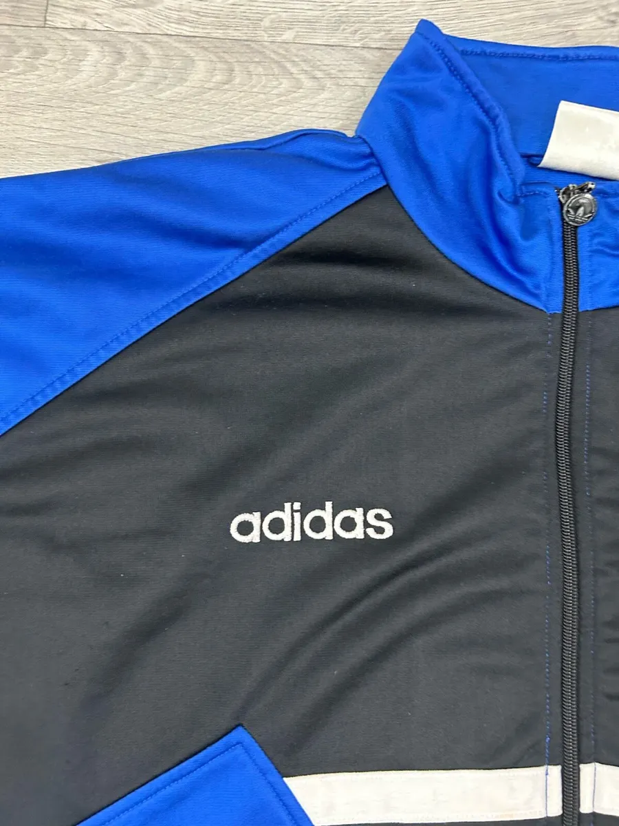 Vintage 90s Adidas Track Jacket Mens XL - Image 3