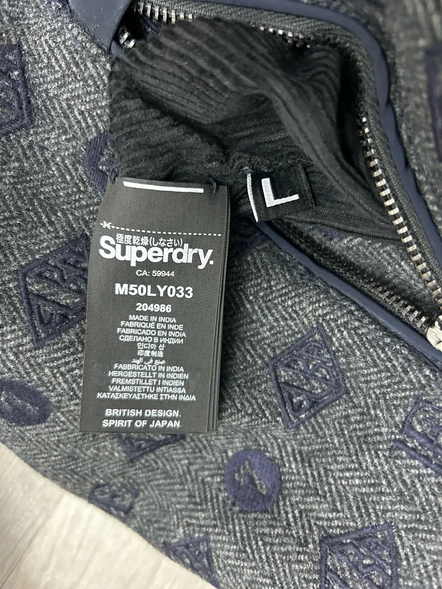 Superdry Reversible Heavyweight Bomber Jacket M/L - Image 3