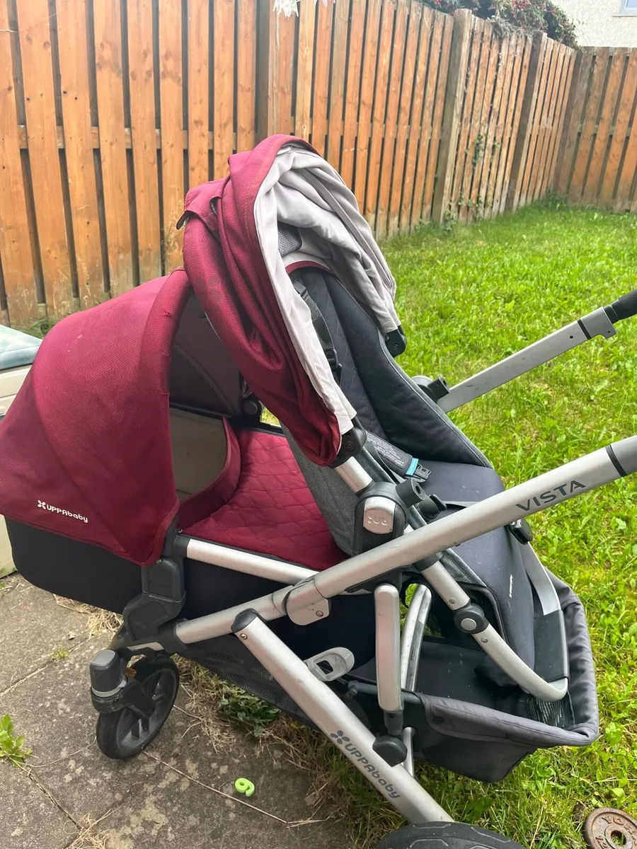 Uppababy vista double buggy - Image 1