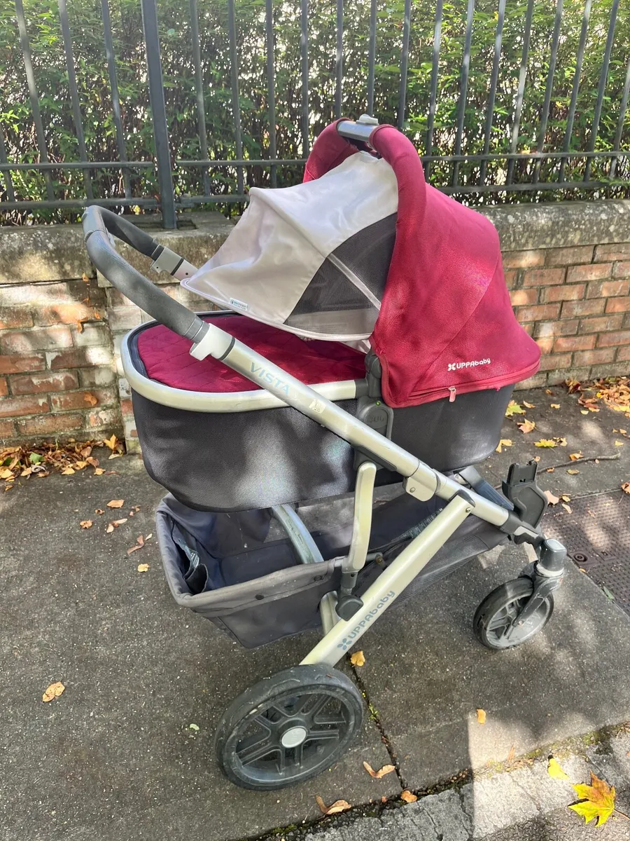 Uppababy vista double buggy - Image 2