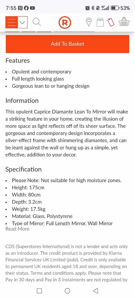 Large Mirror - Image 2