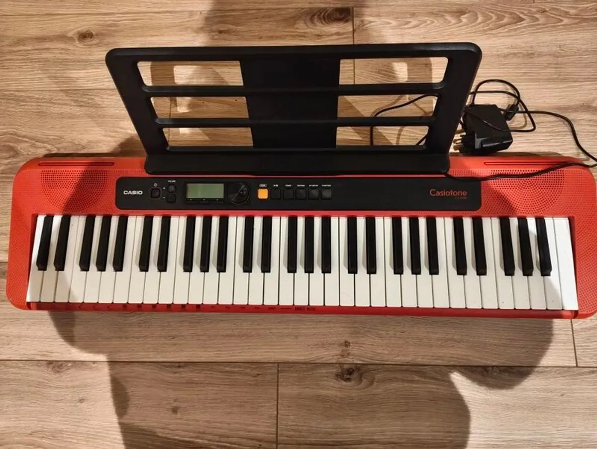 CASIO CT-S200 portable red keyboard