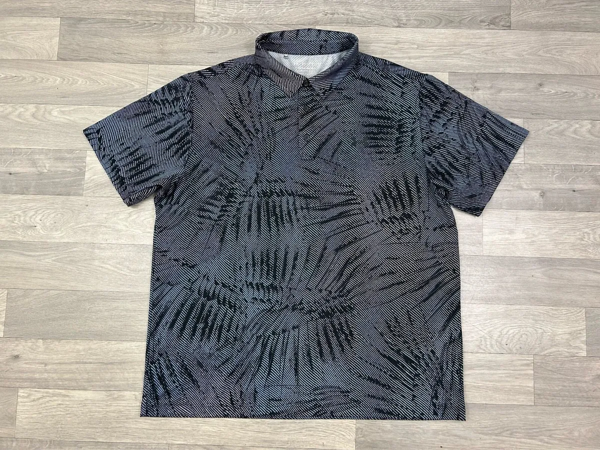 Under Armour Playoff Patterned Golf Polo Shirt XXL - Image 1