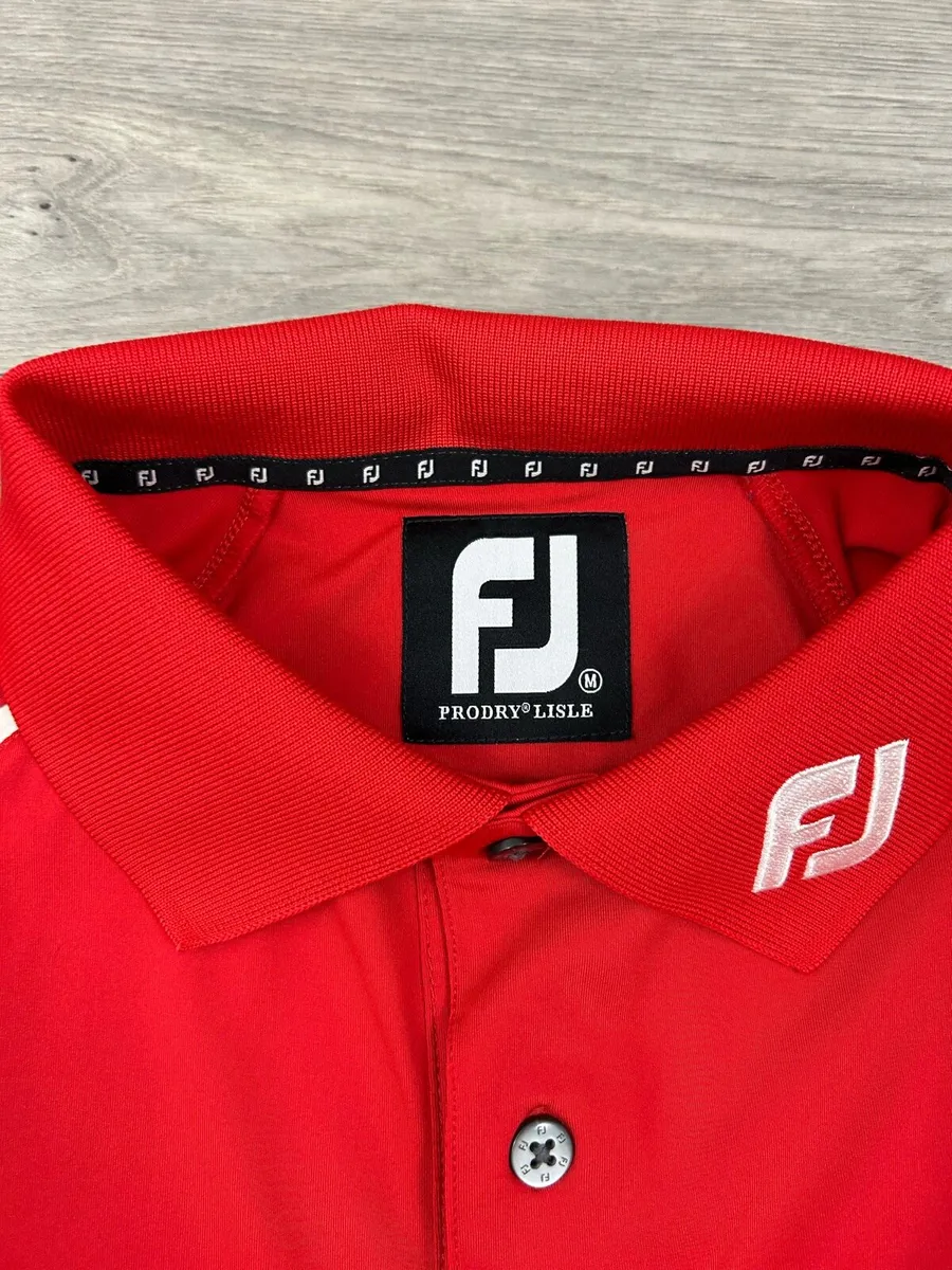 FootJoy Golf Polo Shirt Mens Medium - Image 3