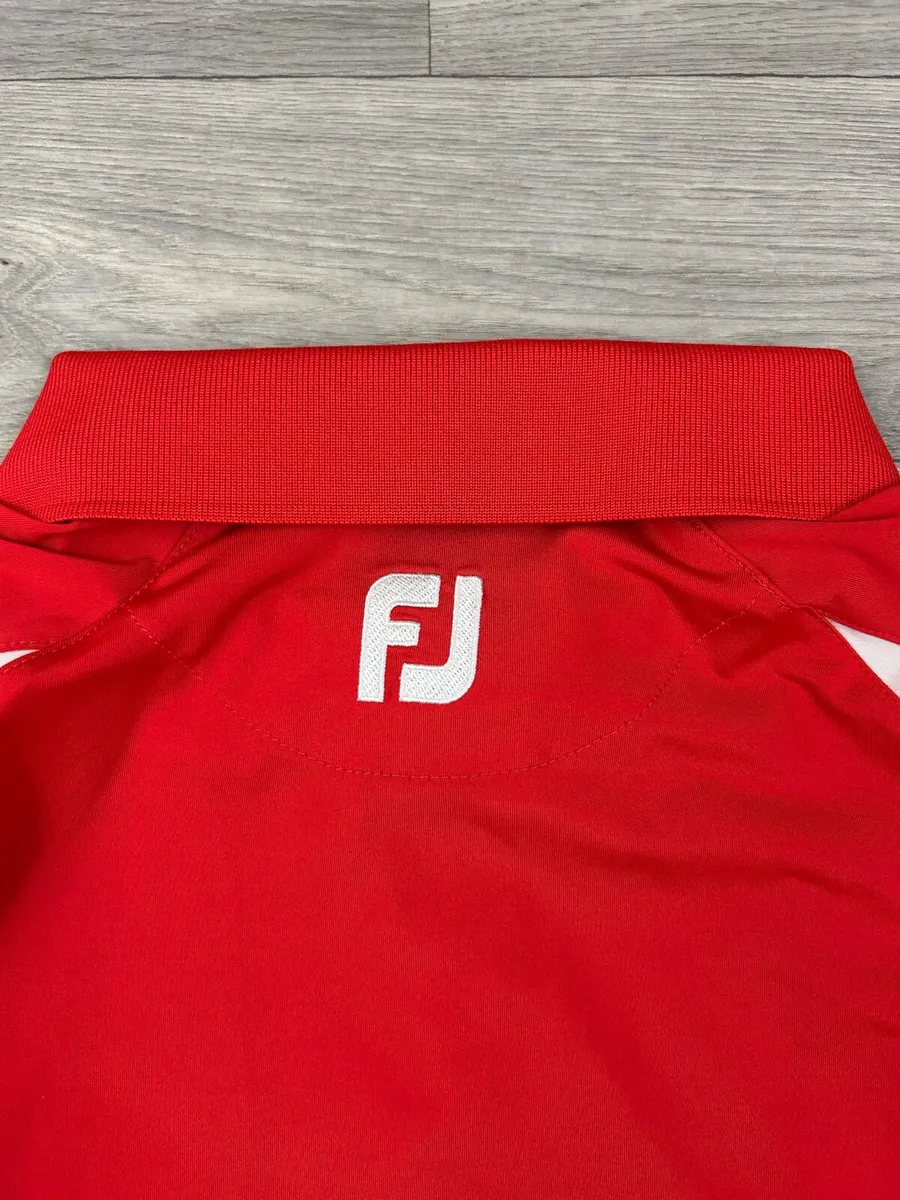 FootJoy Golf Polo Shirt Mens Medium - Image 4