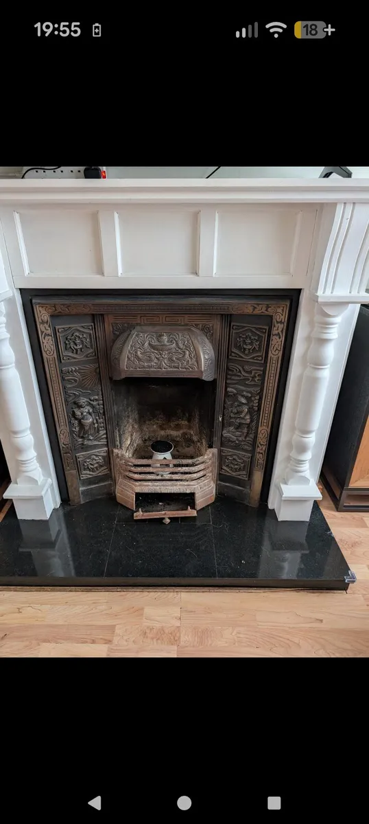 Cast iron fireplace - Image 2