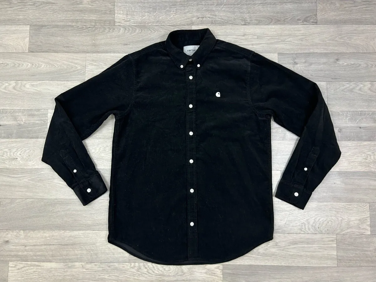 Carhartt Corduroy Button Down Shirt Mens Small - Image 1