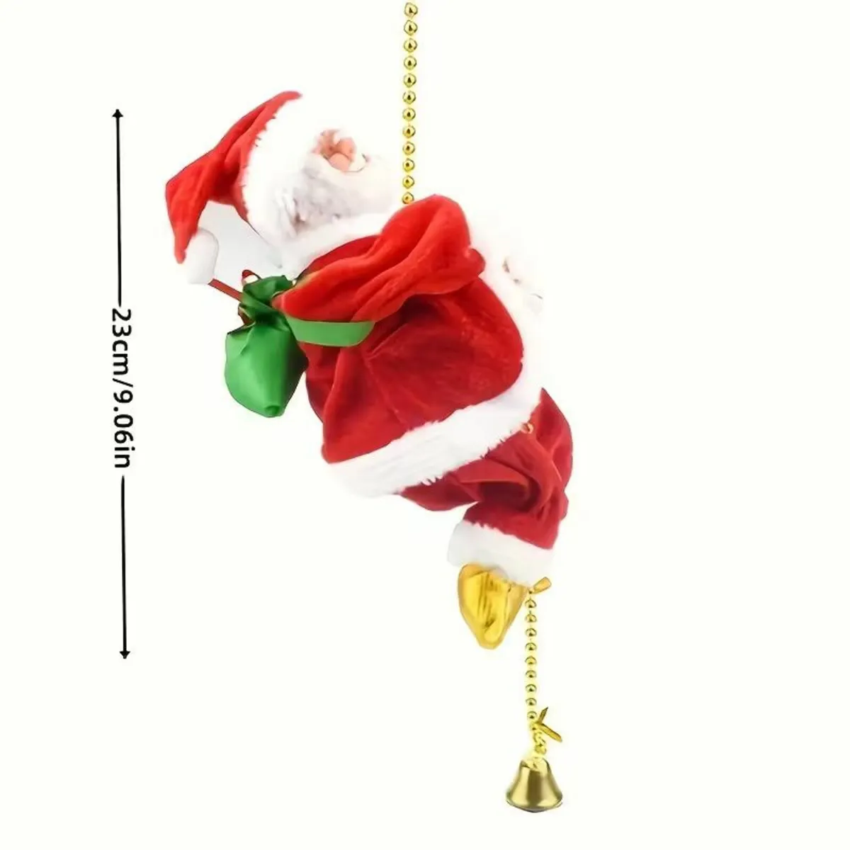 Rope Santa Decoration - Hanging Rope Santa - Image 3