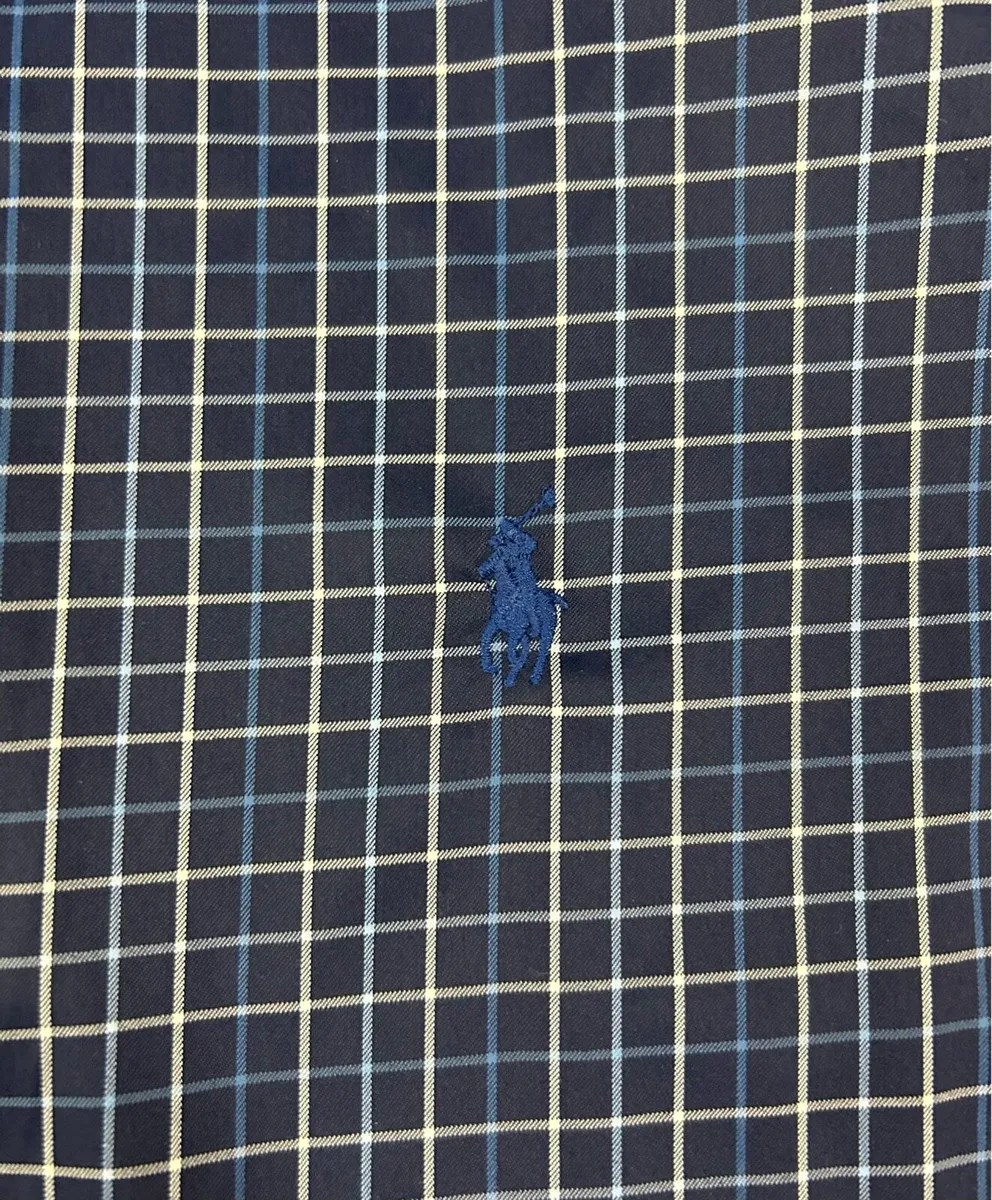 Ralph Lauren Performance Stretch Check Shirt Men M - Image 3