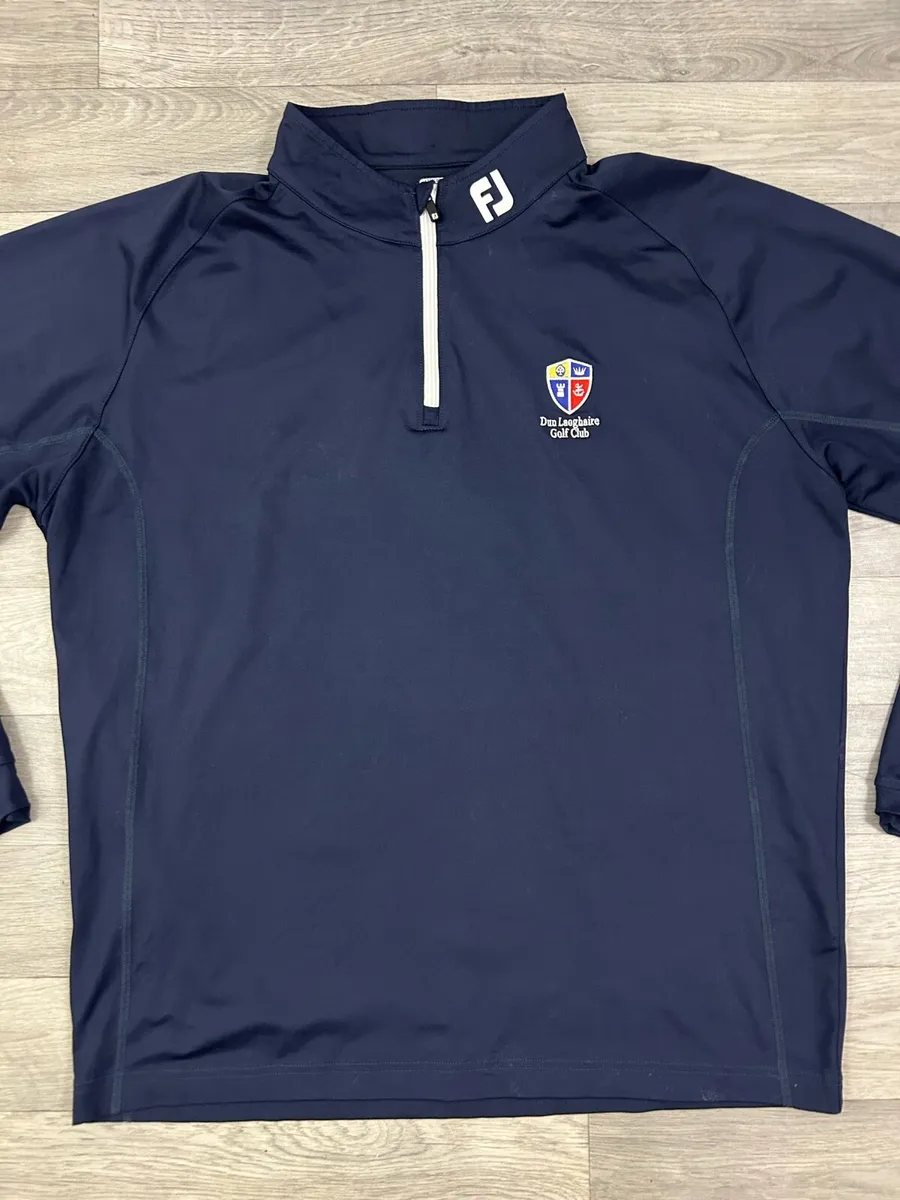 FootJoy FJ Half Zip Dun Laoghaire Golf Club Jumper - Image 2