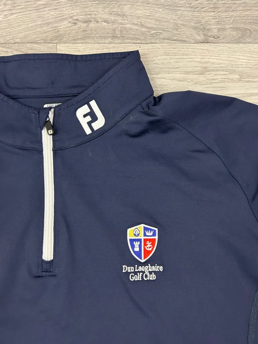 FootJoy FJ Half Zip Dun Laoghaire Golf Club Jumper - Image 3