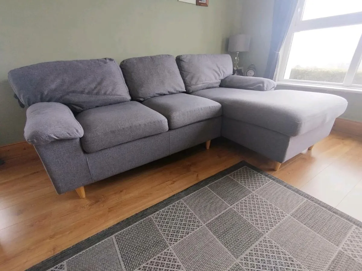 Corner Sofa Grey - Image 1