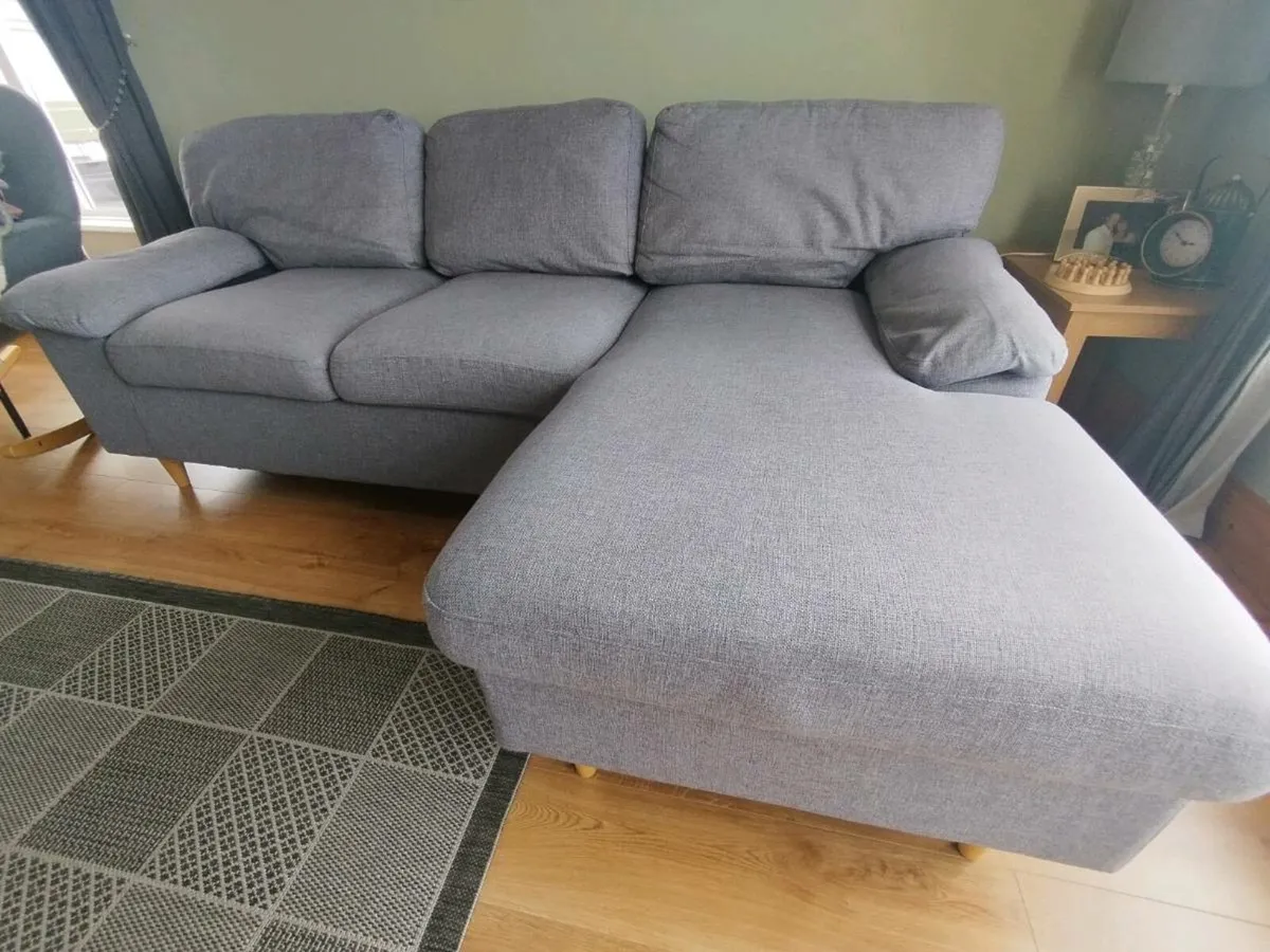 Corner Sofa Grey - Image 2