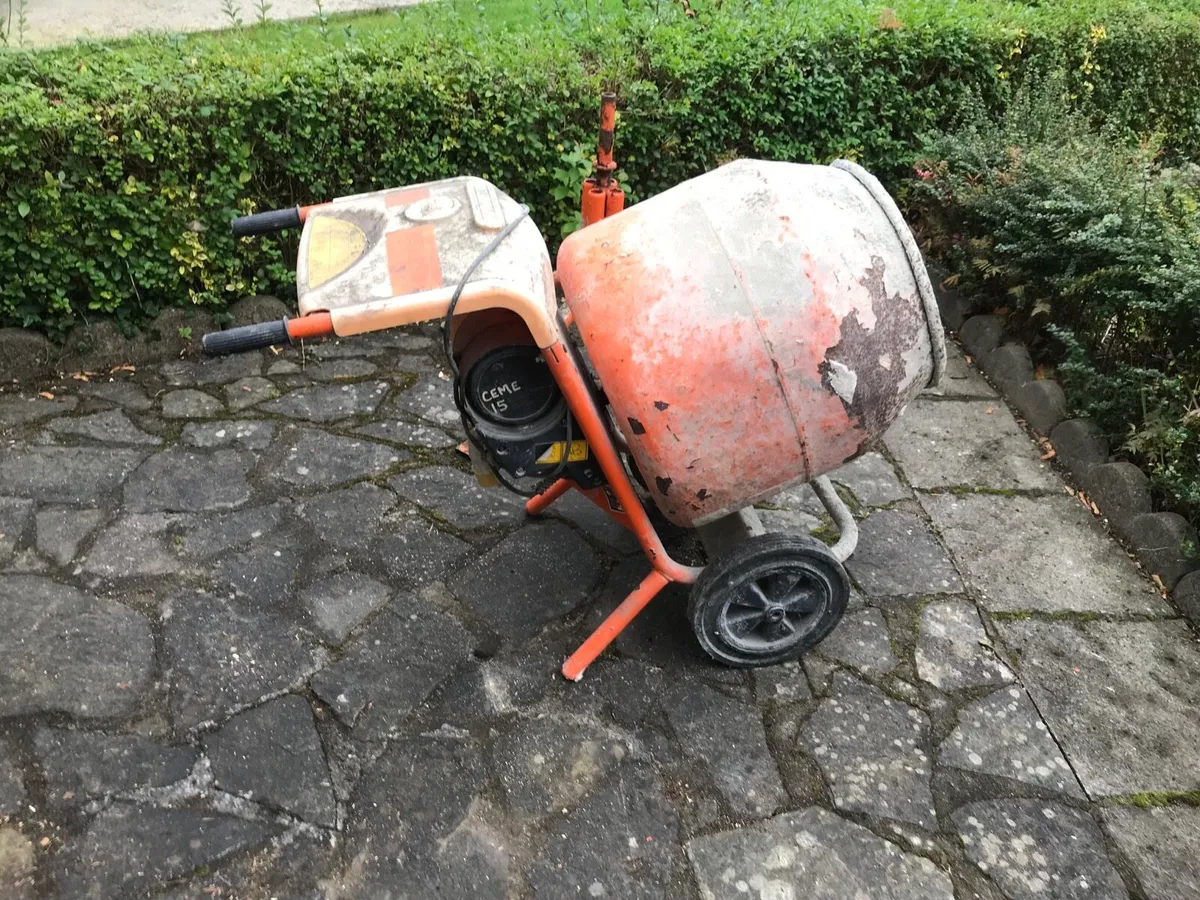 Belle electric cement mixer 110volt - Image 4