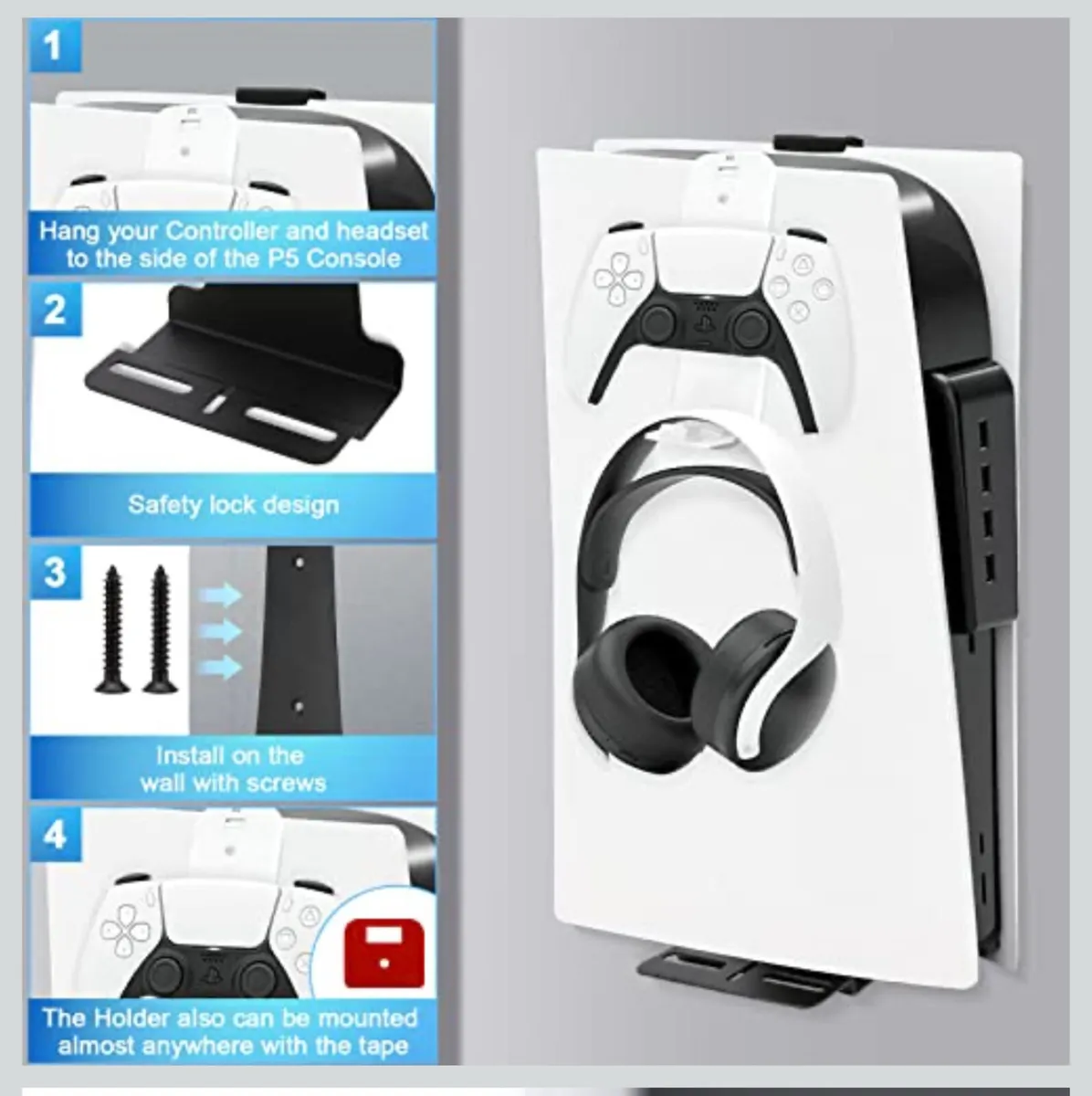 PS5 Wall Mount - Image 3
