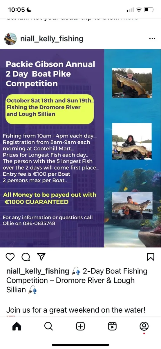 Fishing competition