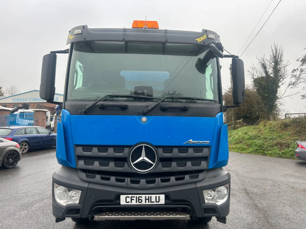 2016 Mercedes axor 1832 skip loader - Image 2