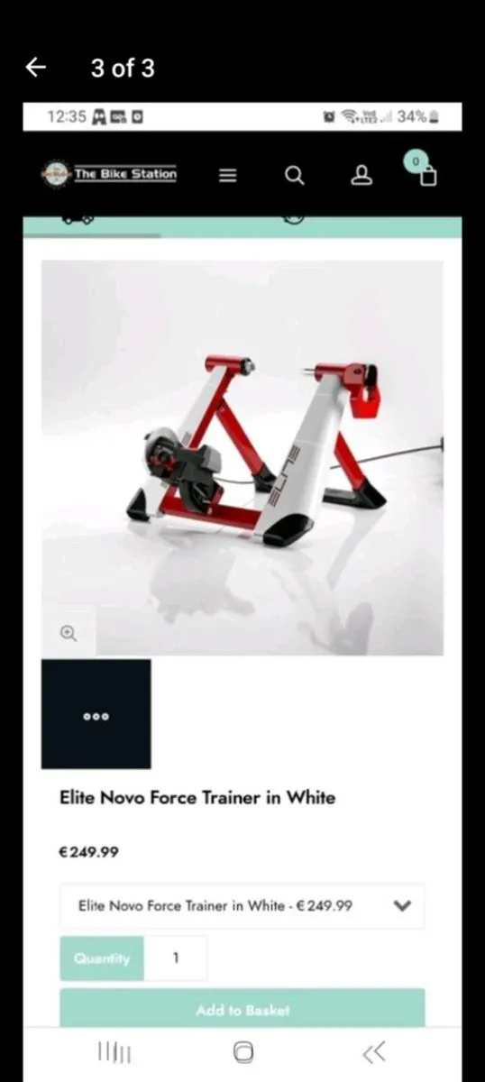 Elite turbo trainer - Image 1
