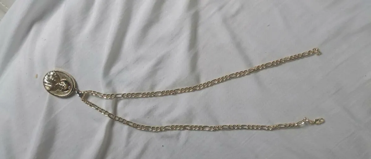 St Judę pendant with chain new - Image 3