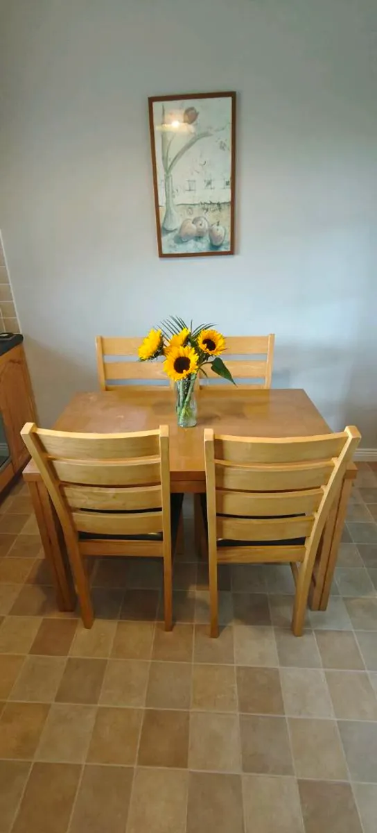 Dining Table and Chairs - Image 1