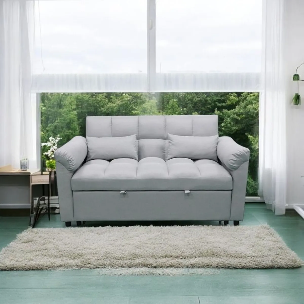 Pull Out Double Sofa Bed - Perfect for Small Spaces - Image 4