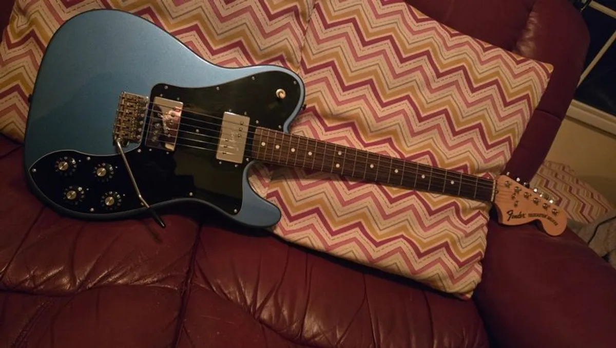 Fender MIJ 70s Telecaster Deluxe with 6 Point Strat Trem - Image 1