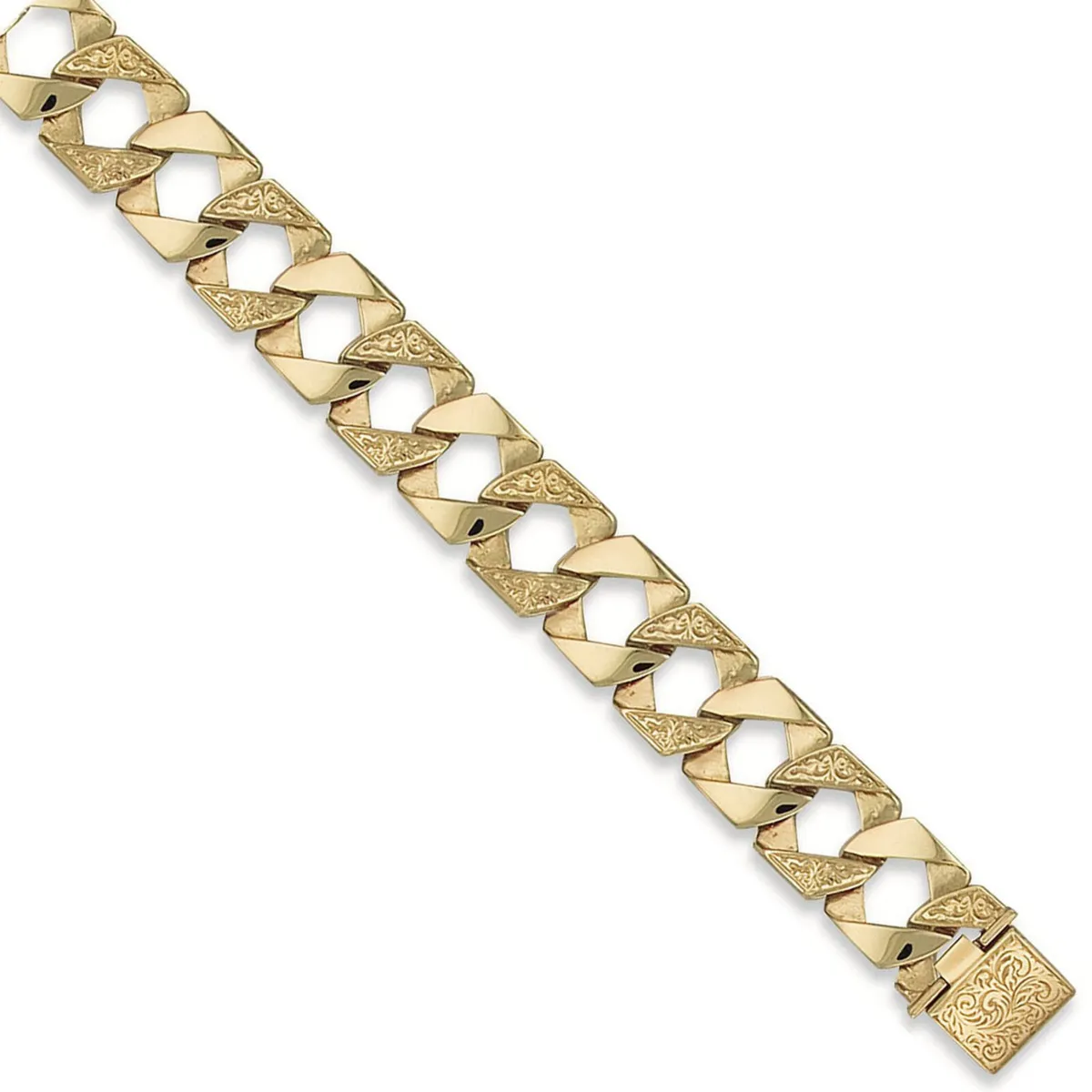 Men’s Gold Bracelet - Image 1