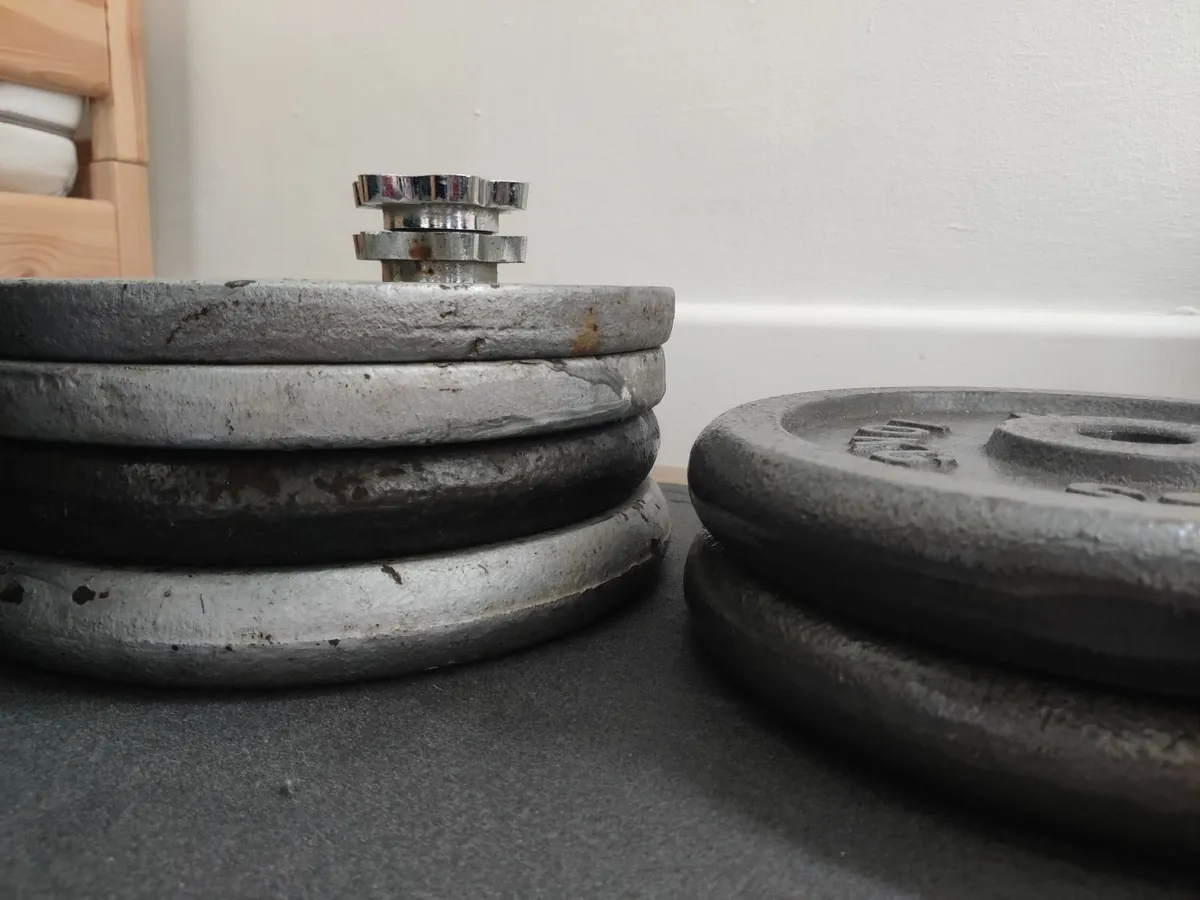 Weights Bench, Squat Rack and Adjustable Weights - Image 3