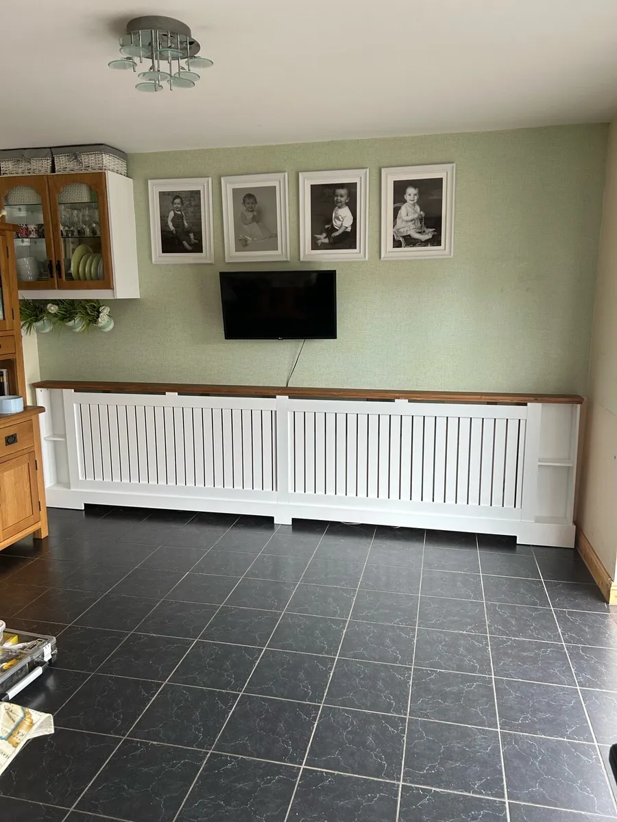 Radiator cover / entertainment unit
