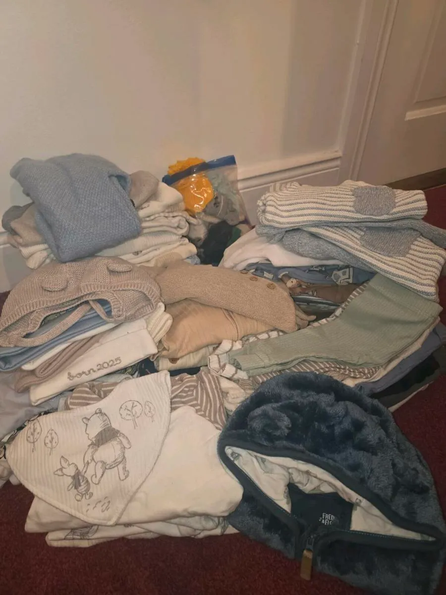 Baby boy clothes 0-3 months - Image 1