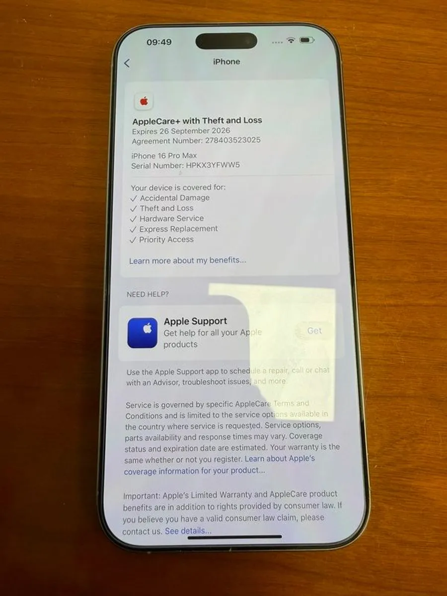 iPhone 16 Pro Max 1TB with 1yr Left Apple Care - Image 3