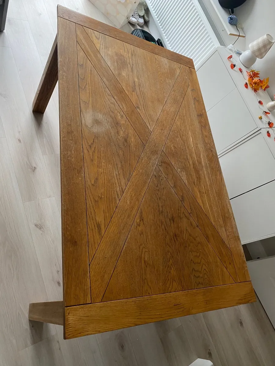 Wood Dining Table - Image 2