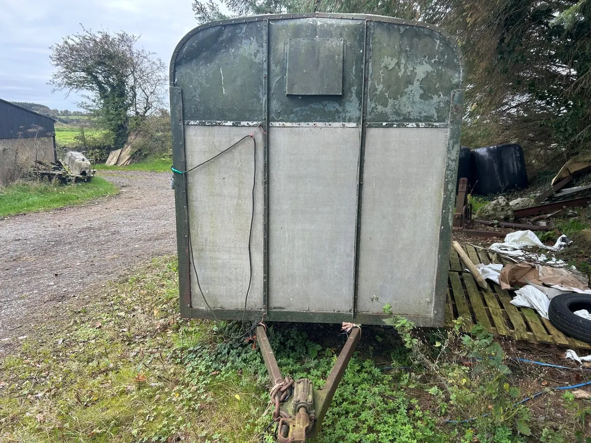 12ft x6x6 cattle trailer no brakes lights - Image 3