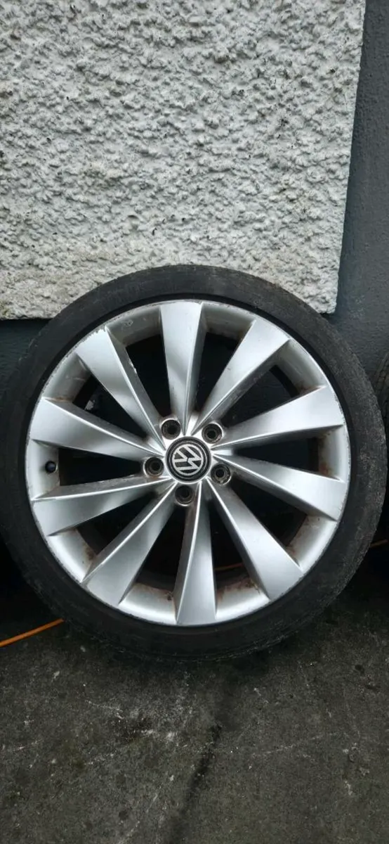 18" scirocco wheels read ad. - Image 2