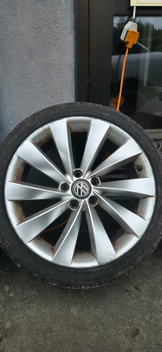 18" scirocco wheels read ad. - Image 3