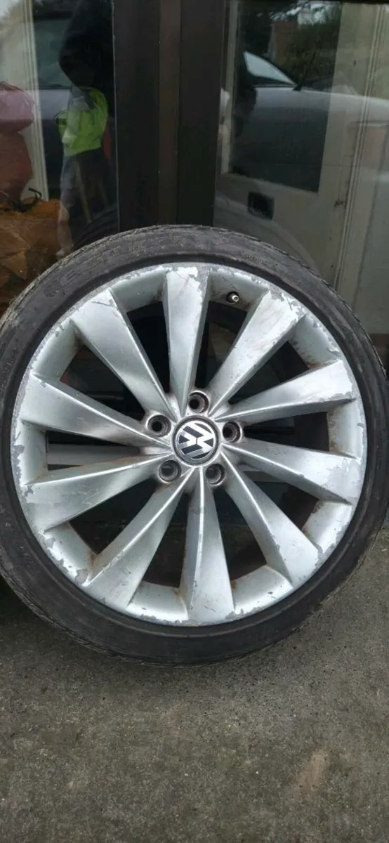 18" scirocco wheels read ad. - Image 4