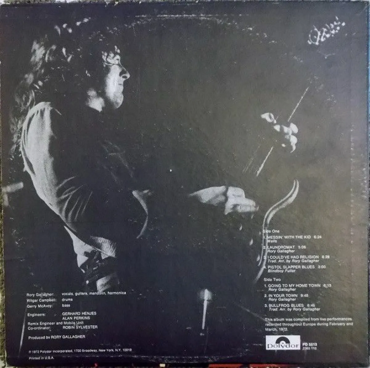 Rory Gallagher Live! - Image 2