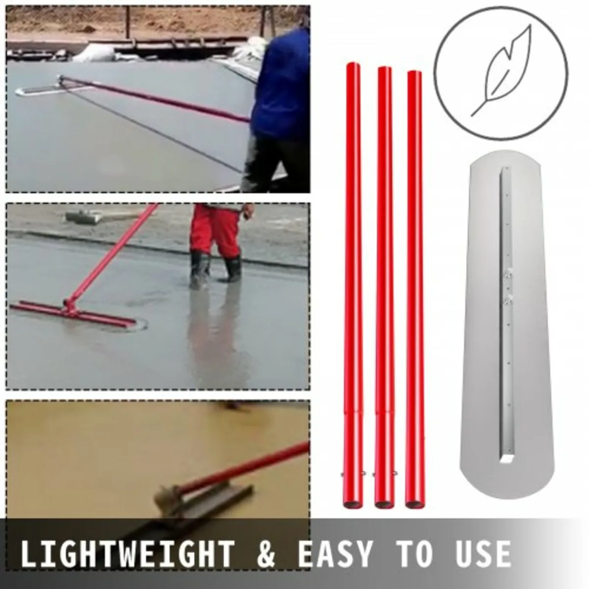 Bull Float Concrete Float 1200x200mm Concrete Tool - Image 4