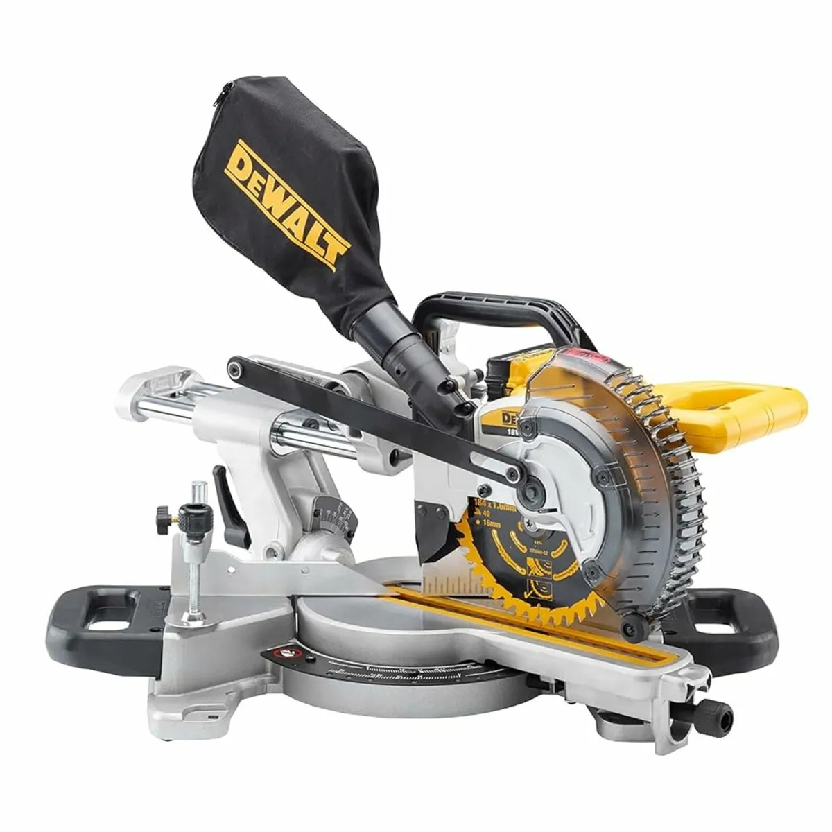 DeWalt 18v Cordless 184mm Mitre Saw - New - Image 2