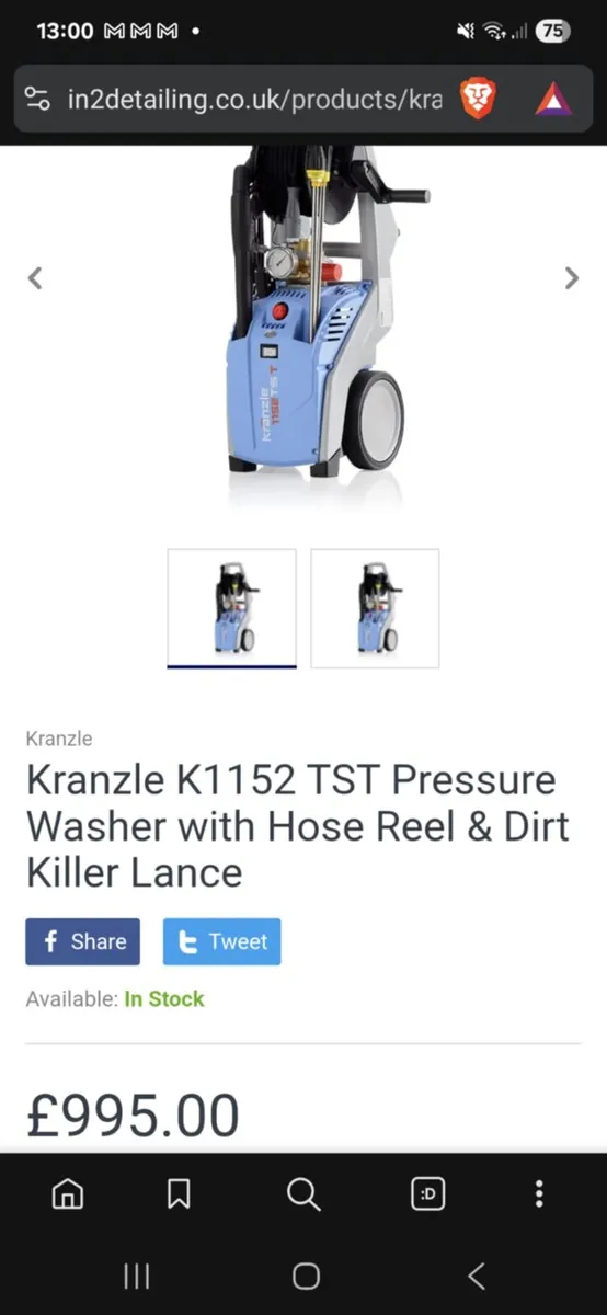 Kranzle k1152tst