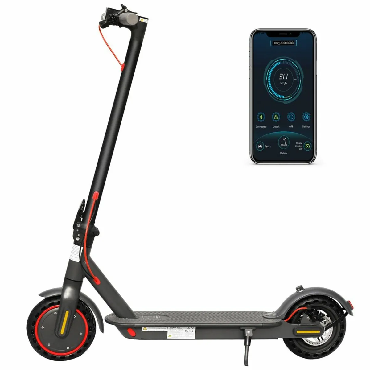 AOVOPRO M365 E-Scooter (31 km/h, Great Battery) - Image 1