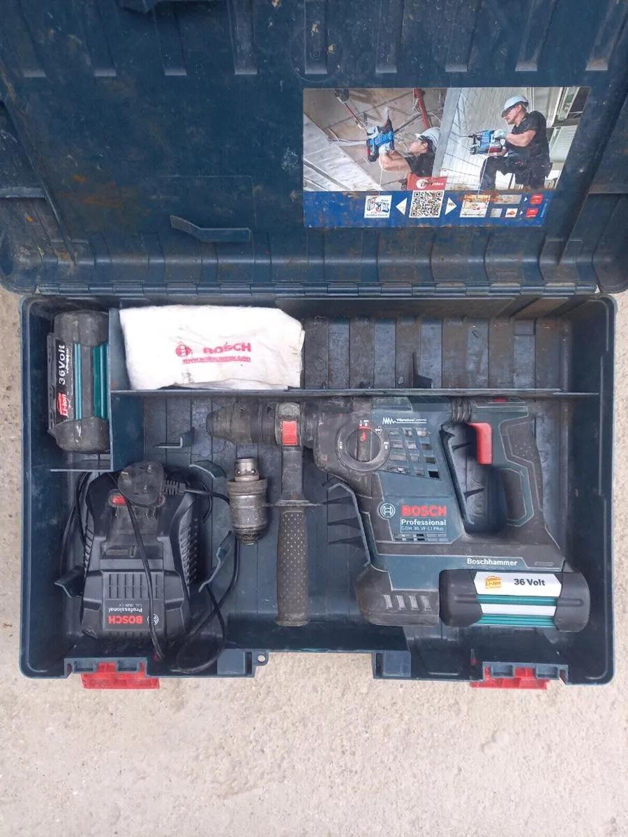 Bosch 36v Hammer Drill - Image 1