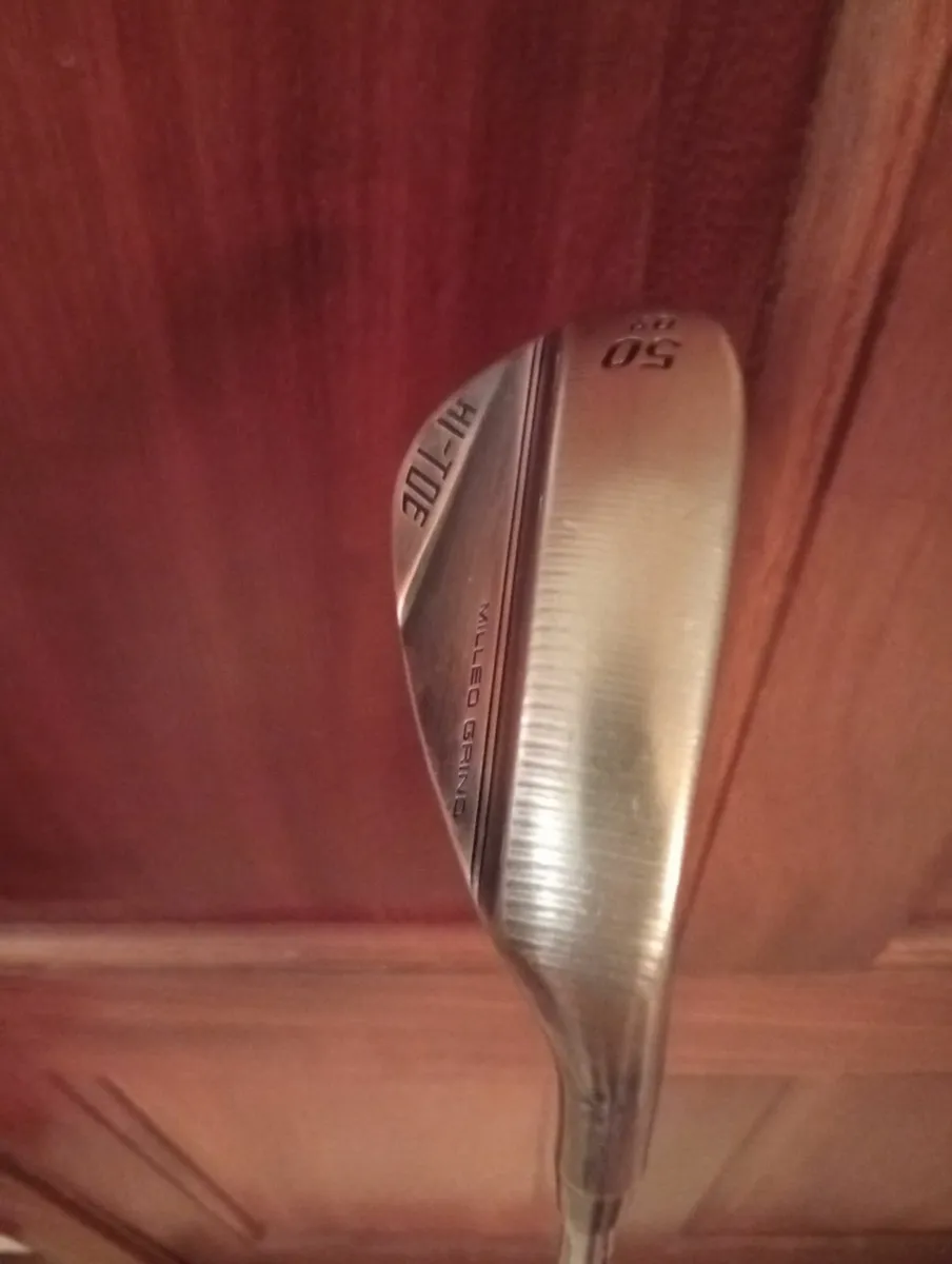 TaylorMade 50 Degree 09 Bounce Raw Finish - Image 2